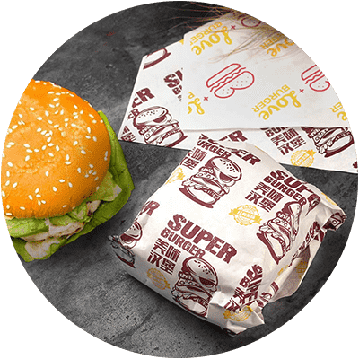 Supercharge brand awareness with custom printed greaseproof paper from WF Plastic